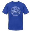 New Hampshire T-Shirt - State Design Unisex New Hampshire T Shirt - royal blue