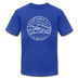 New Hampshire T-Shirt - State Design Unisex New Hampshire T Shirt - royal blue