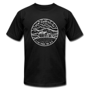 New Hampshire T-Shirt - State Design Unisex New Hampshire T Shirt - black