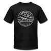 New Hampshire T-Shirt - State Design Unisex New Hampshire T Shirt - black