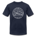 New Hampshire T-Shirt - State Design Unisex New Hampshire T Shirt - navy
