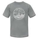 New York T-Shirt - State Design Unisex New York T Shirt - slate