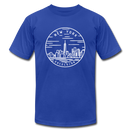 New York T-Shirt - State Design Unisex New York T Shirt - royal blue