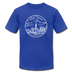 New York T-Shirt - State Design Unisex New York T Shirt - royal blue