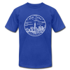 New York T-Shirt - State Design Unisex New York T Shirt - royal blue