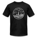 New York T-Shirt - State Design Unisex New York T Shirt - black
