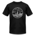 New York T-Shirt - State Design Unisex New York T Shirt - black