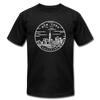 New York T-Shirt - State Design Unisex New York T Shirt - black