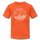 New York T-Shirt - State Design Unisex New York T Shirt - orange