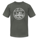 Ohio T-Shirt - State Design Unisex Ohio T Shirt - asphalt