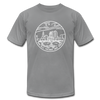 Ohio T-Shirt - State Design Unisex Ohio T Shirt - slate