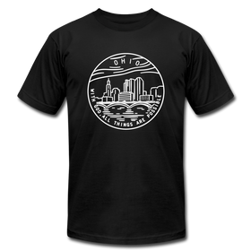 Ohio T-Shirt - State Design Unisex Ohio T Shirt - black