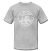 Ohio T-Shirt - State Design Unisex Ohio T Shirt - heather gray