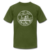 Ohio T-Shirt - State Design Unisex Ohio T Shirt - olive