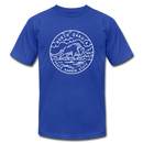 North Dakota T-Shirt - State Design Unisex North Dakota T Shirt - royal blue
