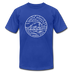 North Dakota T-Shirt - State Design Unisex North Dakota T Shirt - royal blue