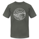 Oregon T-Shirt - State Design Unisex Oregon T Shirt - asphalt