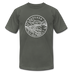 Oregon T-Shirt - State Design Unisex Oregon T Shirt - asphalt