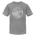 Oregon T-Shirt - State Design Unisex Oregon T Shirt - slate