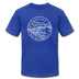 Oregon T-Shirt - State Design Unisex Oregon T Shirt - royal blue