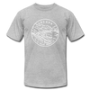 Oregon T-Shirt - State Design Unisex Oregon T Shirt - heather gray