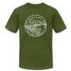 Oregon T-Shirt - State Design Unisex Oregon T Shirt - olive