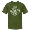 Oregon T-Shirt - State Design Unisex Oregon T Shirt - olive
