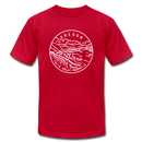 Oregon T-Shirt - State Design Unisex Oregon T Shirt - red