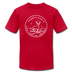Pennsylvania T-Shirt - State Design Unisex Pennsylvania T Shirt - red