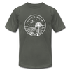 South Carolina T-Shirt - State Design Unisex South Carolina T Shirt - asphalt