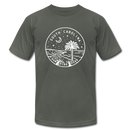 South Carolina T-Shirt - State Design Unisex South Carolina T Shirt - asphalt