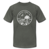 South Carolina T-Shirt - State Design Unisex South Carolina T Shirt - asphalt