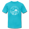 South Carolina T-Shirt - State Design Unisex South Carolina T Shirt - turquoise
