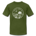 South Carolina T-Shirt - State Design Unisex South Carolina T Shirt - olive
