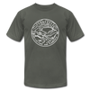 Tennessee T-Shirt - State Design Unisex Tennessee T Shirt - asphalt