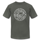 Tennessee T-Shirt - State Design Unisex Tennessee T Shirt - asphalt