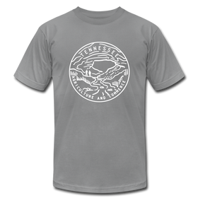 Tennessee T-Shirt - State Design Unisex Tennessee T Shirt - slate
