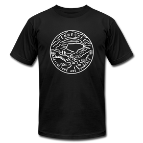 Tennessee T-Shirt - State Design Unisex Tennessee T Shirt - black