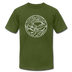 Tennessee T-Shirt - State Design Unisex Tennessee T Shirt - olive