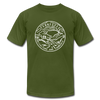 Tennessee T-Shirt - State Design Unisex Tennessee T Shirt - olive
