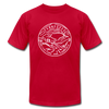Tennessee T-Shirt - State Design Unisex Tennessee T Shirt - red