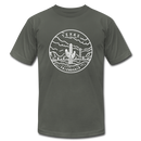 Texas T-Shirt - State Design Unisex Texas T Shirt - asphalt