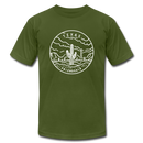 Texas T-Shirt - State Design Unisex Texas T Shirt - olive