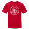 Texas T-Shirt - State Design Unisex Texas T Shirt - red