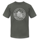Rhode Island T-Shirt - State Design Unisex Rhode Island T Shirt - asphalt