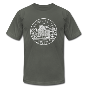 Rhode Island T-Shirt - State Design Unisex Rhode Island T Shirt