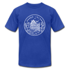 Rhode Island T-Shirt - State Design Unisex Rhode Island T Shirt - royal blue