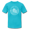Rhode Island T-Shirt - State Design Unisex Rhode Island T Shirt - turquoise