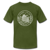 Rhode Island T-Shirt - State Design Unisex Rhode Island T Shirt - olive