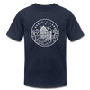 Rhode Island T-Shirt - State Design Unisex Rhode Island T Shirt - navy